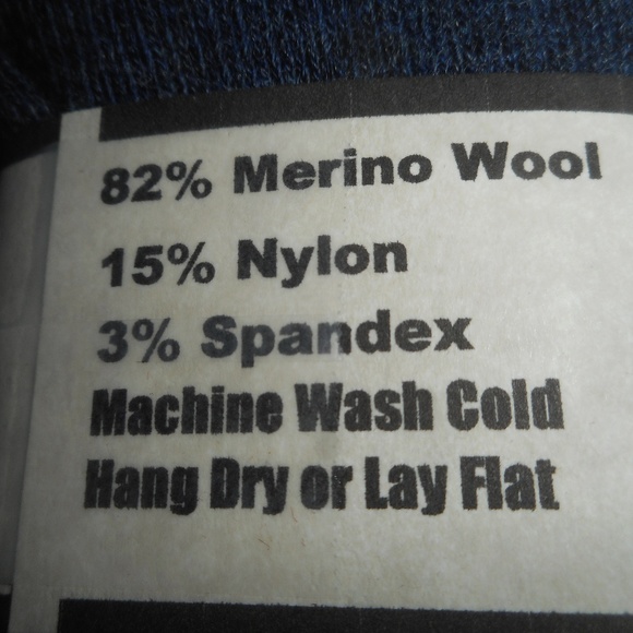 1 Pair Womens 82% Merino Wool Socks 5-10 - Picture 2 of 4